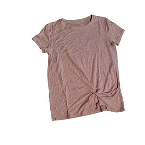 Pink Knotted T-Shirt